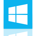 windows, Mirror DeepSkyBlue icon