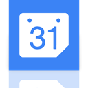 Mirror, Calendar, google DodgerBlue icon