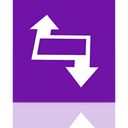 Mirror, Infopath DarkMagenta icon