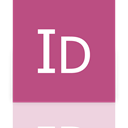 Mirror, adobe, Indesign IndianRed icon