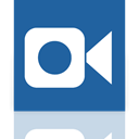 facetime, Mirror SteelBlue icon