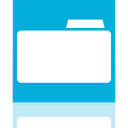 Mirror, Blank, Folder DarkTurquoise icon