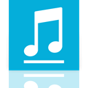 Mirror, music, Library DarkTurquoise icon