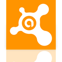 avast, Mirror, Antivirus DarkOrange icon