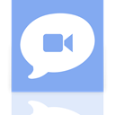 ichat, Mirror SkyBlue icon