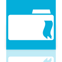 Folder, Mirror, bookmarks DarkTurquoise icon
