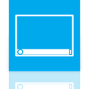 Desktop, Mirror DeepSkyBlue icon