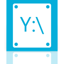 Mirror, y DarkTurquoise icon