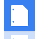 Mirror, google, docs RoyalBlue icon