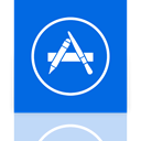 App, Mirror, store DodgerBlue icon
