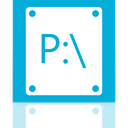 Mirror, P DarkTurquoise icon