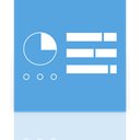 Mirror, Control, Panel CornflowerBlue icon