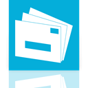 mail, Live, Mirror DarkTurquoise icon