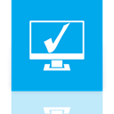 Mirror, system DeepSkyBlue icon