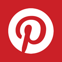 pinterest Firebrick icon