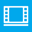 videos, Library DeepSkyBlue icon