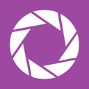 Aperture DarkOrchid icon