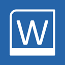 word SteelBlue icon