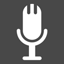 Microphone DarkSlateGray icon