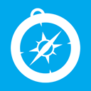 safari DeepSkyBlue icon