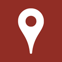 Maps, google Brown icon