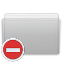 Folder, Graphite, private Silver icon