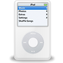 video, ipod, White WhiteSmoke icon