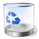 Empty, Bin, recycle Black icon