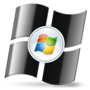 windows, programs Black icon