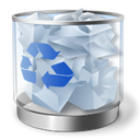 Full, Bin, recycle LightSteelBlue icon