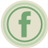 Facebook Gainsboro icon