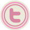 twitter AntiqueWhite icon