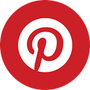 pinterest Firebrick icon