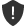 shield, warning DarkSlateGray icon