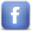 nerds, Facebook, creative CornflowerBlue icon