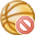 delete, Basketball DarkGoldenrod icon