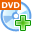 Add, Dvd CornflowerBlue icon
