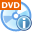 Dvd, Information CornflowerBlue icon