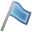 flag, Blue SteelBlue icon