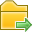 Go, Folder Gold icon