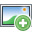 img, Add, landscape DarkSeaGreen icon