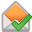 mail, Accept DarkGray icon