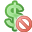 Money, delete OliveDrab icon