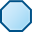 octagon Teal icon