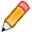 pencil DarkGoldenrod icon