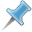 pin, Blue SteelBlue icon