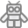 robot Gray icon