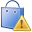 Error, shoppingbag CornflowerBlue icon
