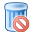 delete, Trash, Can Lavender icon