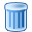 Can, Trash SteelBlue icon